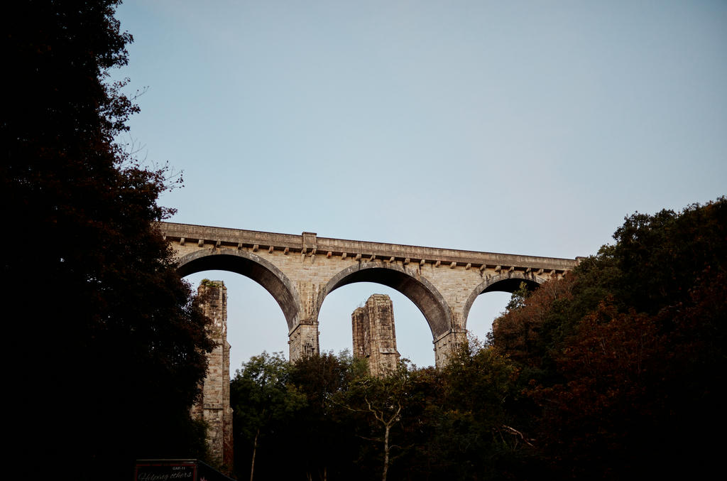 The viaduct that Dynamite Valley Brewing Co. sits beneath