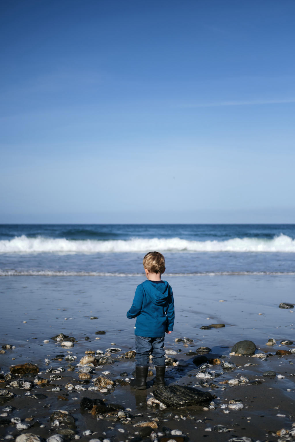 My son Jack at the beach